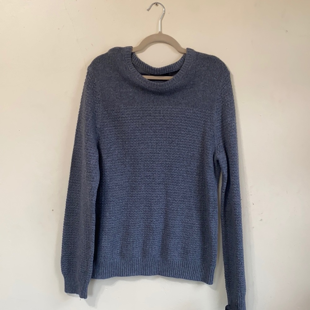 Thick grey sweater